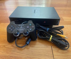Refurbished Playstation 2 w/ controller and cables (Fat Ps2)