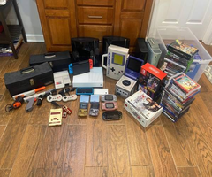 large video game collection - mixed console